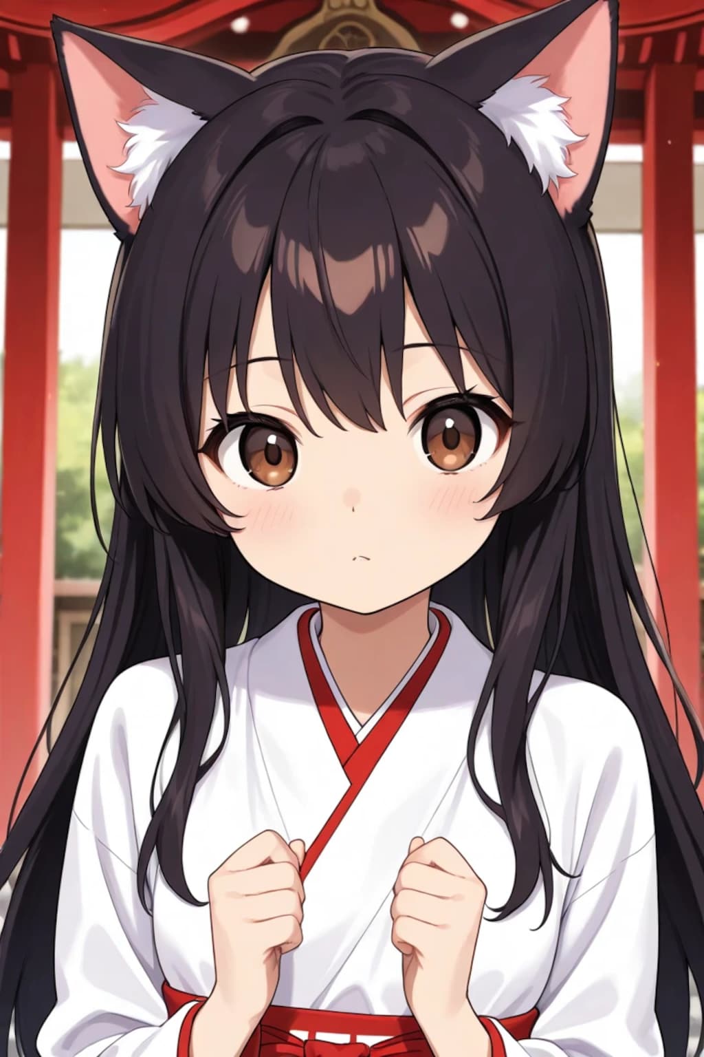虎鼠神社ケモ耳