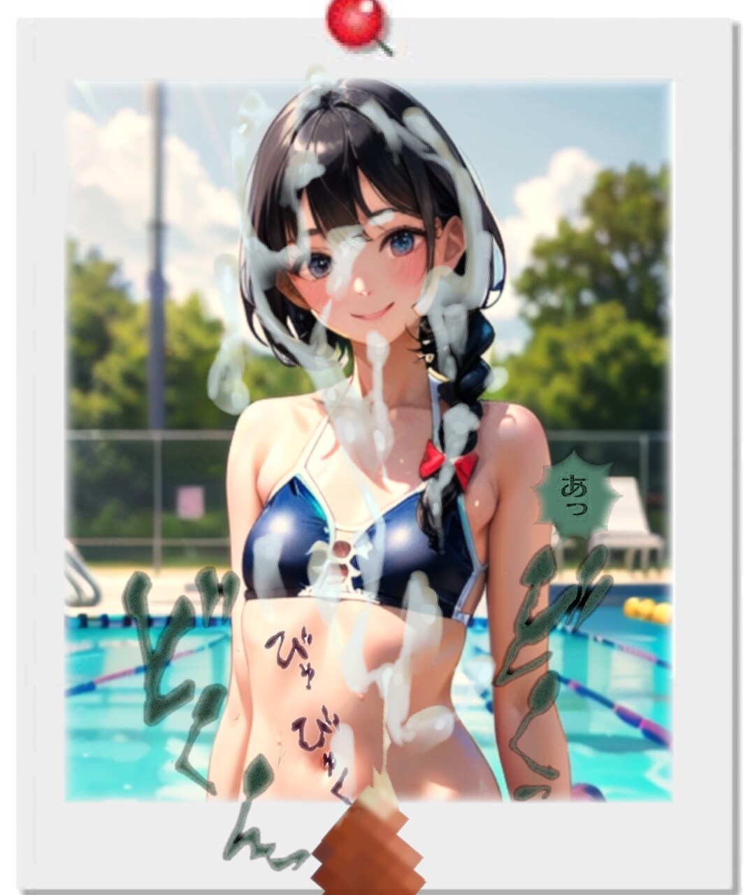 生徒会 会計 ⑧ 水着写真を撮られてオカズにされる