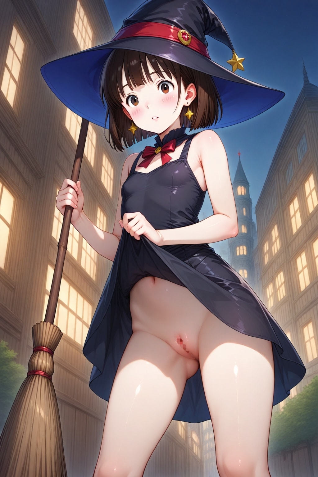 ノーパンろり魔女さん