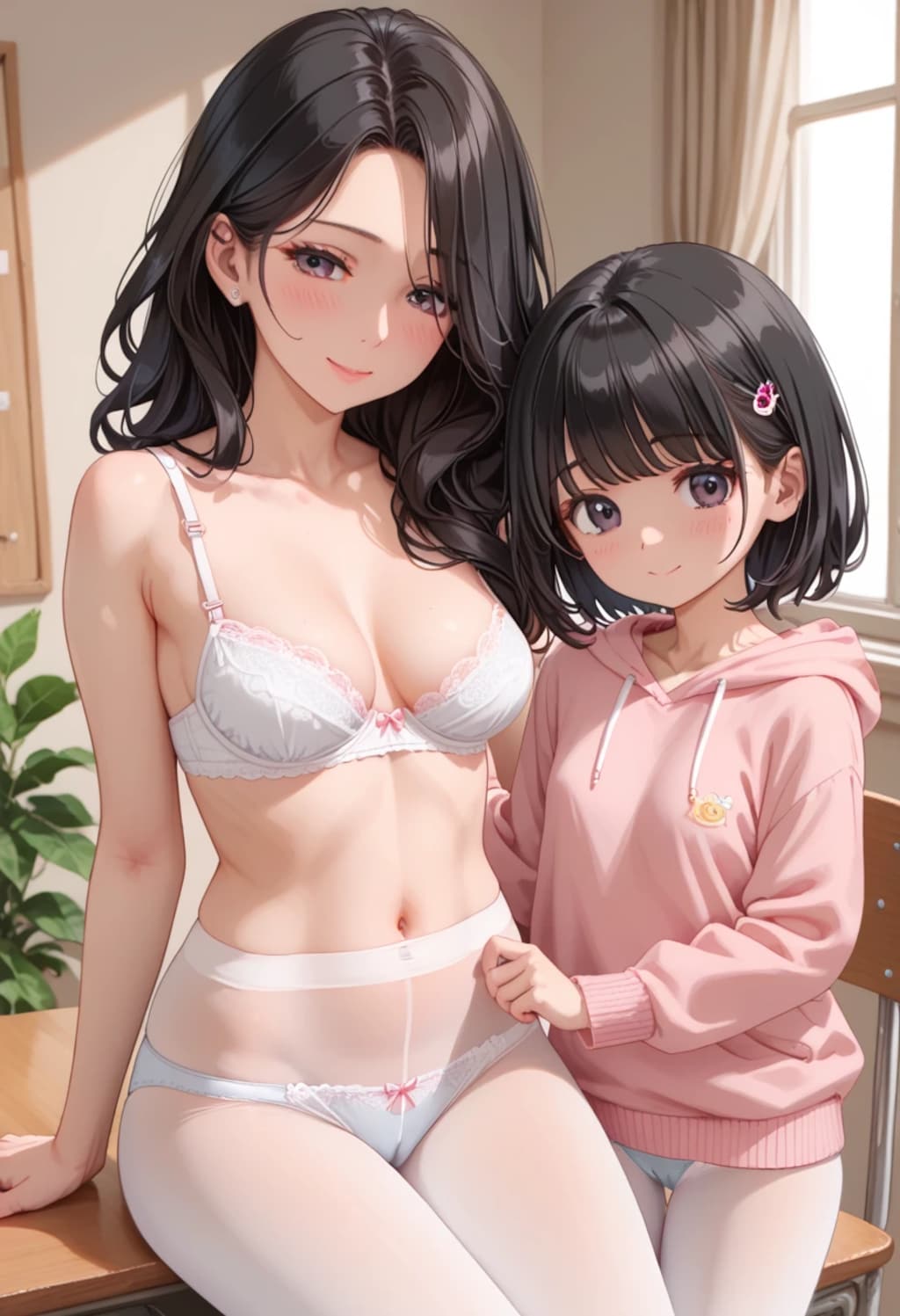 母娘三者面談①R18
