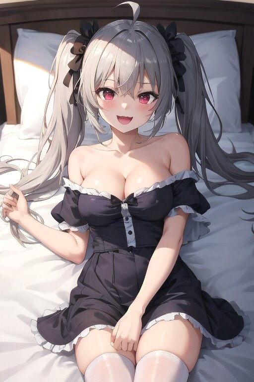 こんな夜中に何しに来たの♡