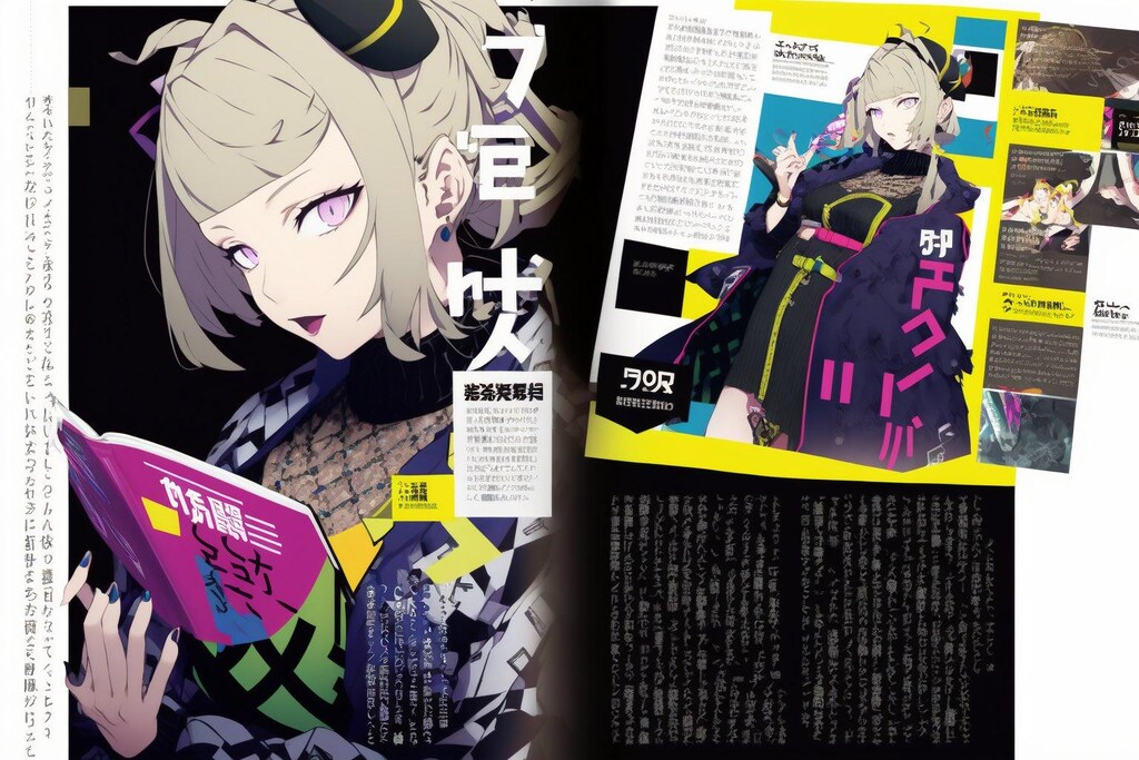 架空の二次元雑誌