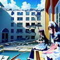 [猫のご主人様とメイドの私]ご主人様、ご飯はもうちょっと待ってくださいね(NovelAI) 4枚目