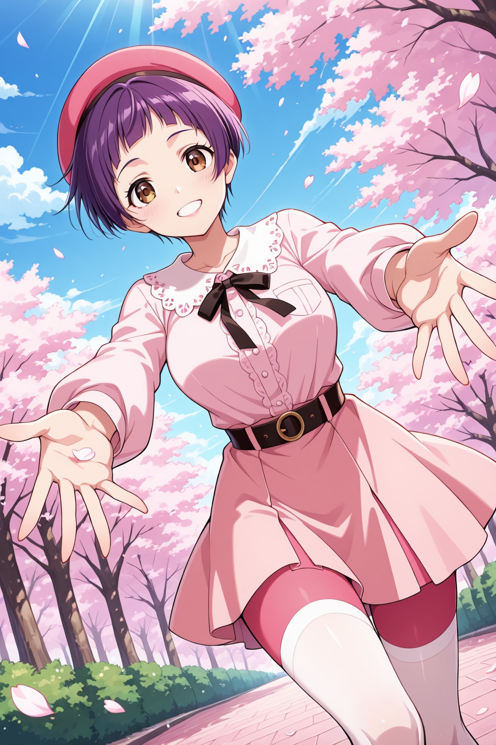 春色コーデの女の子　その８