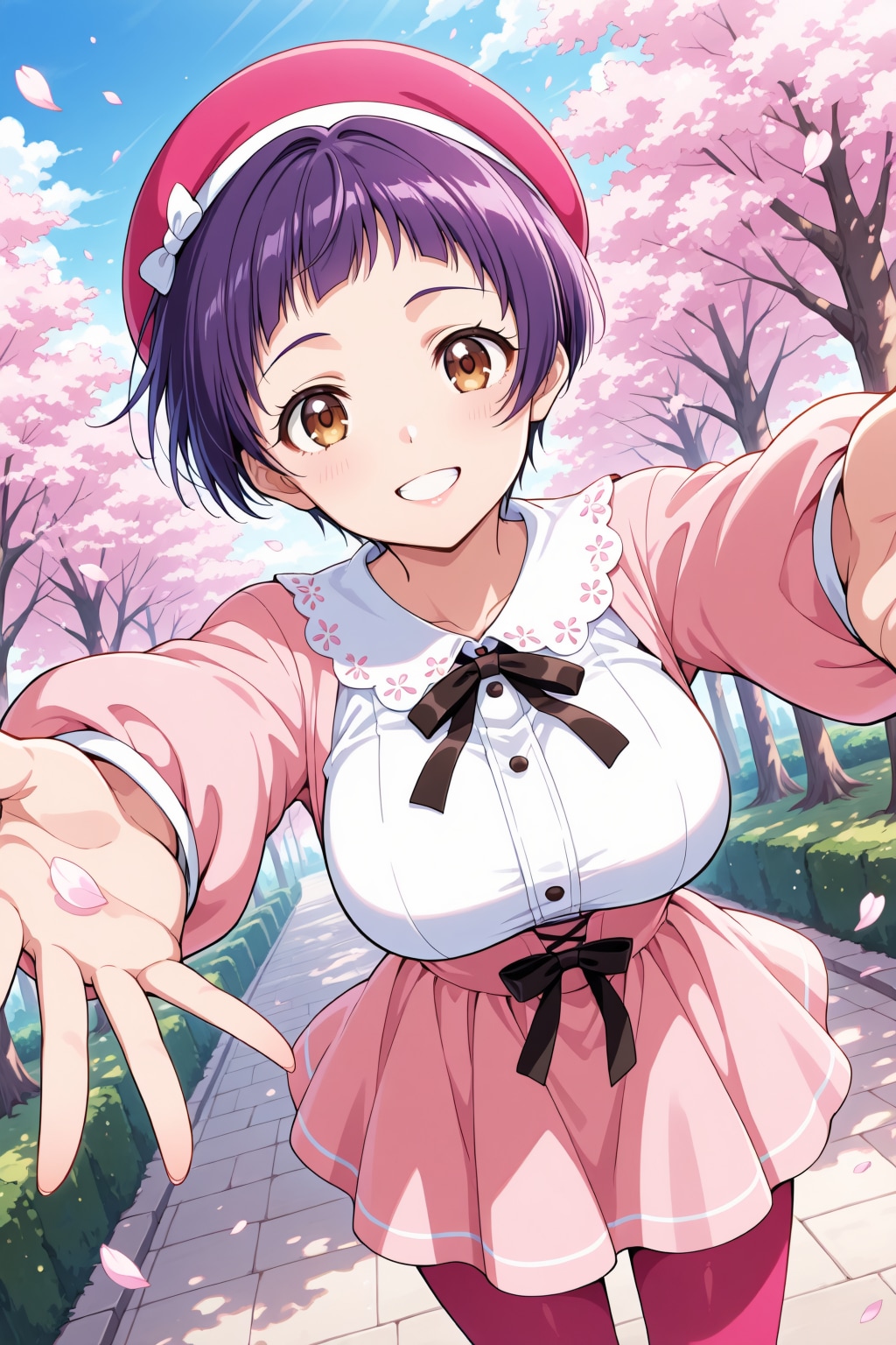 春色コーデの女の子　その８