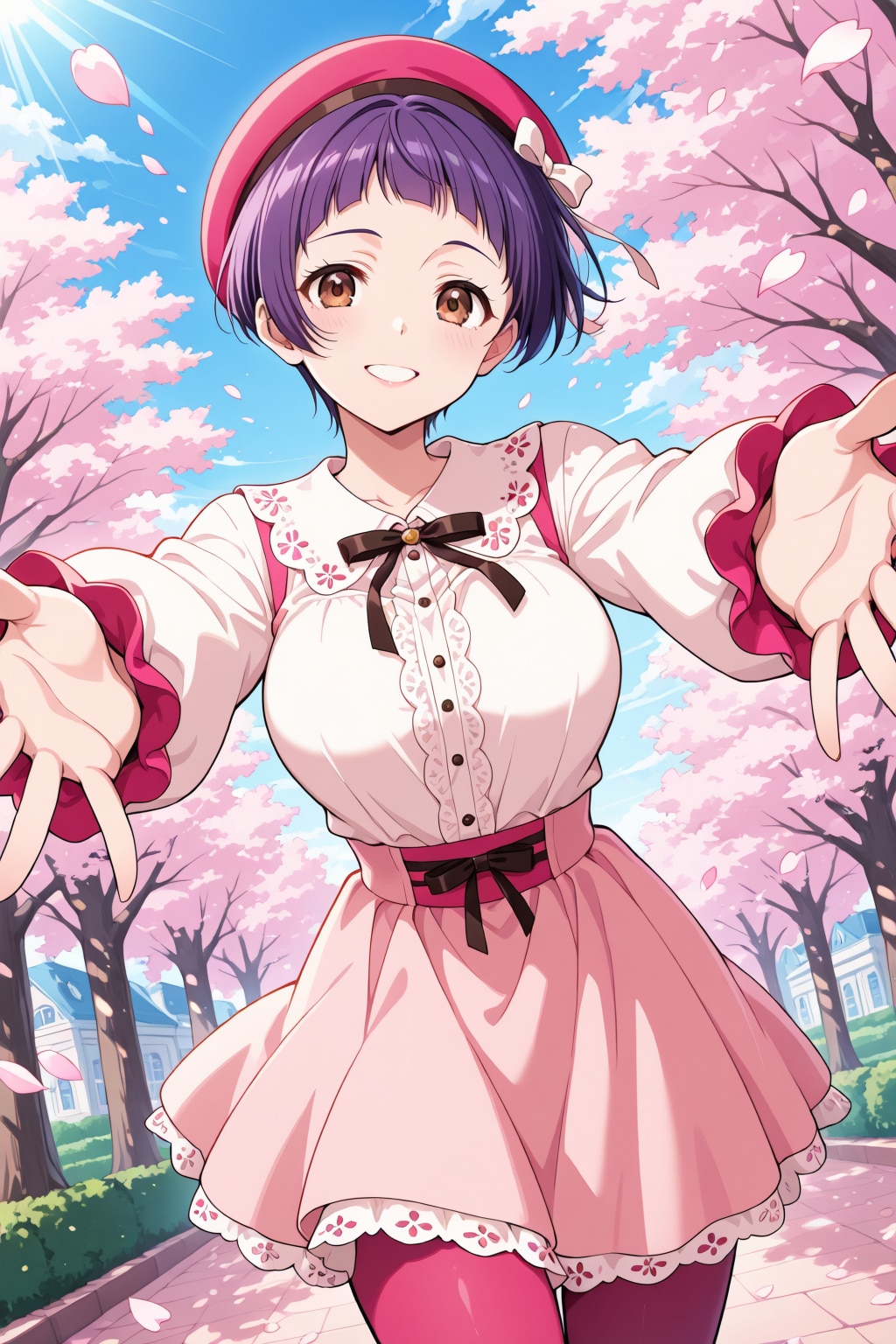 春色コーデの女の子　その８