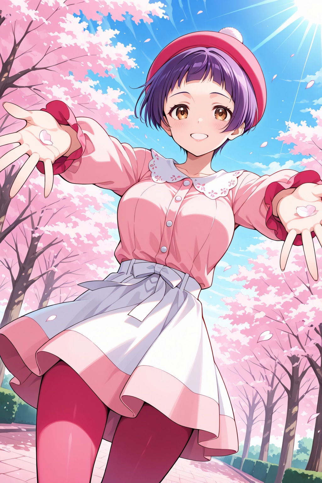 春色コーデの女の子　その８