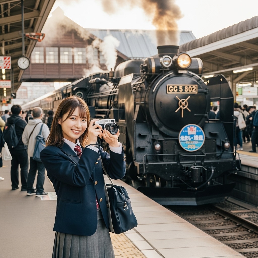 撮る鉄 | の人気AIイラスト・グラビア