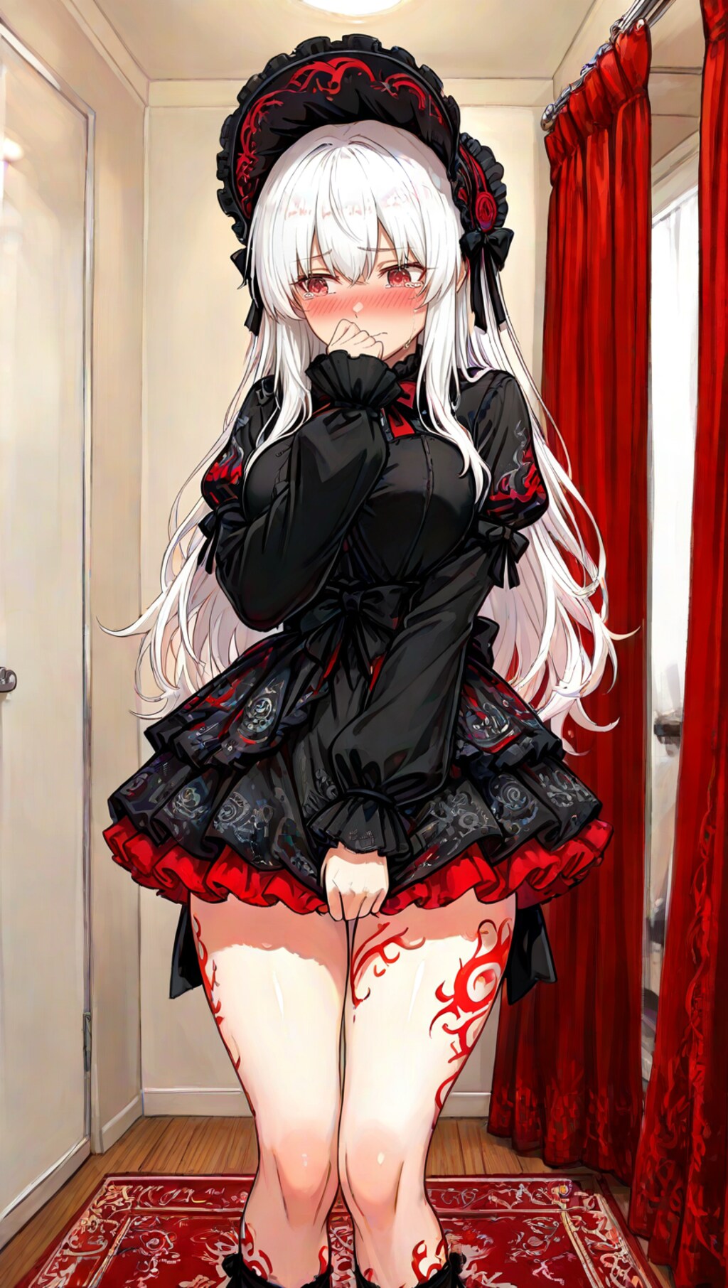 灯華「こんな格好させるなんて…」