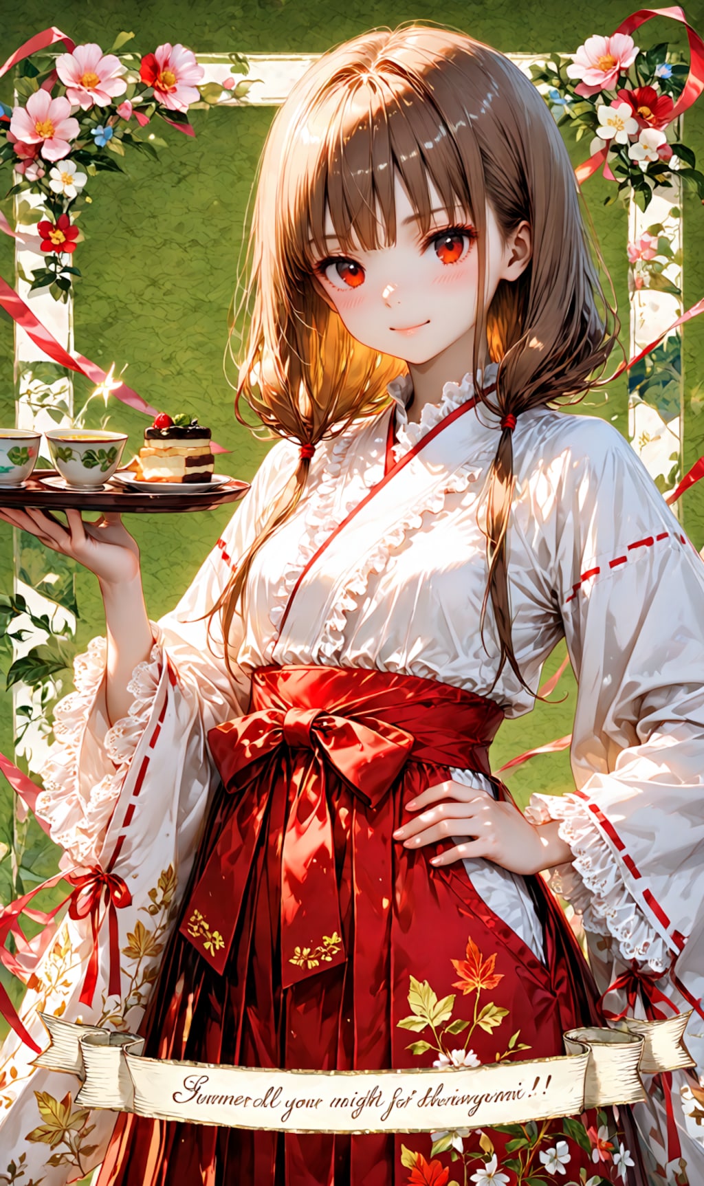和風喫茶女子