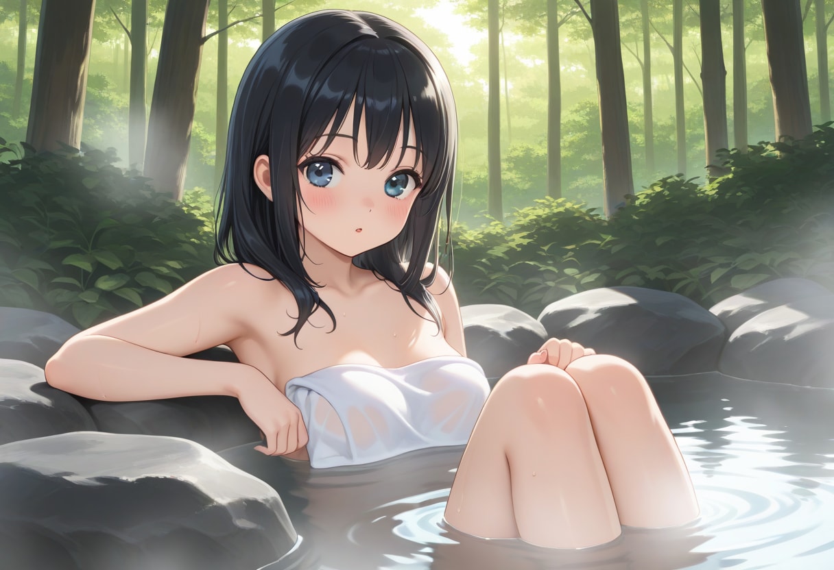 秘湯の露天風呂(11)