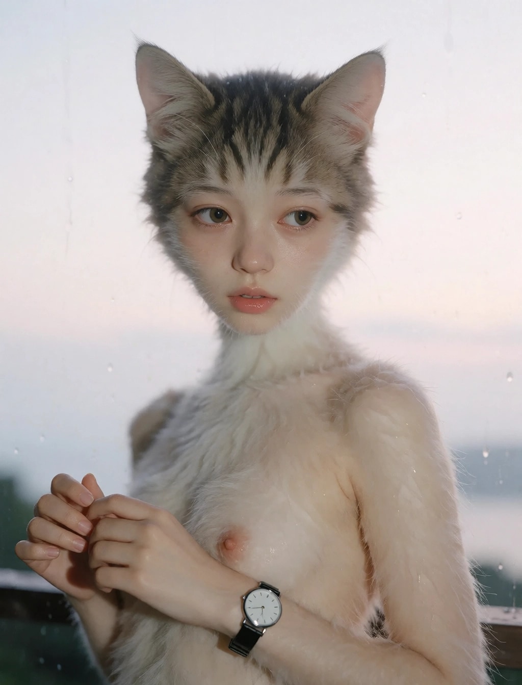 猫ヌード