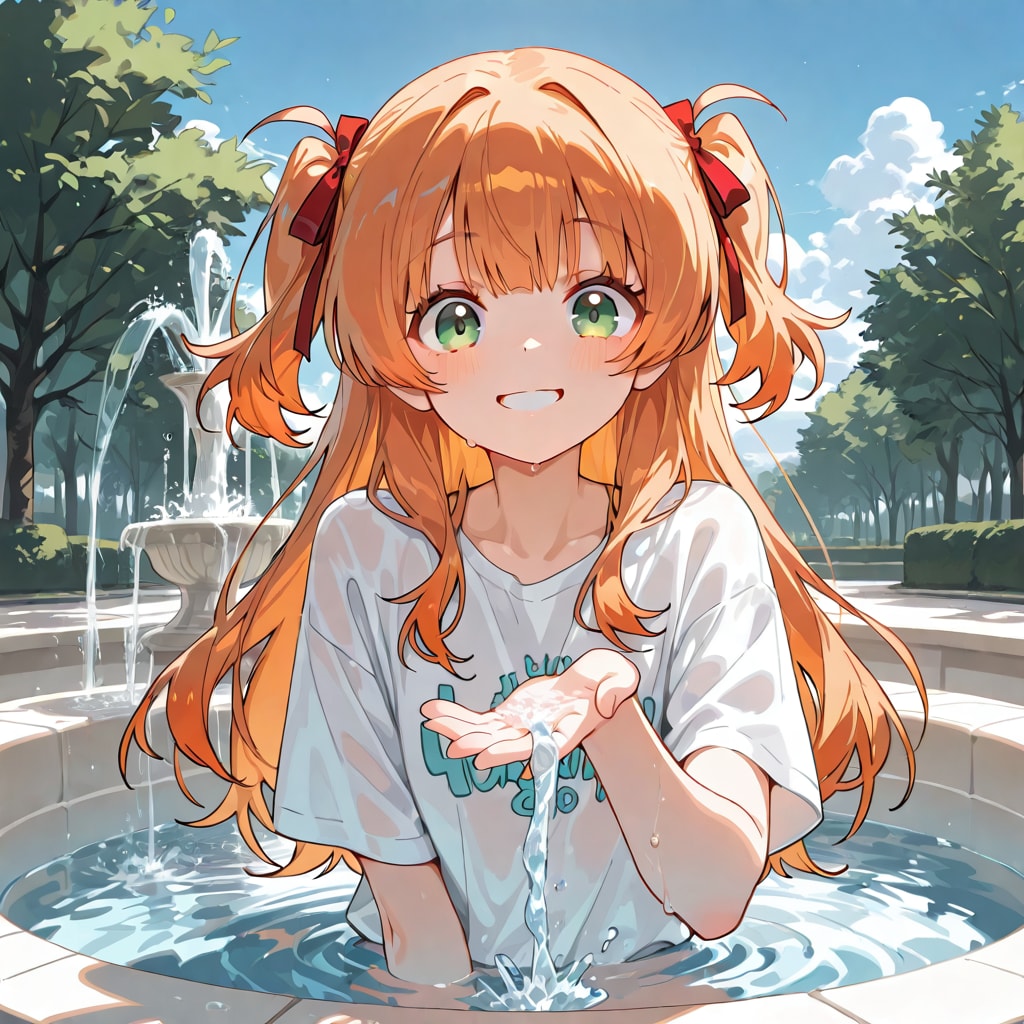 水遊び
