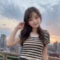 こうして都会の夕焼けを見てると人って本当にちっぽけな・・・アーーーー！！ 3枚目