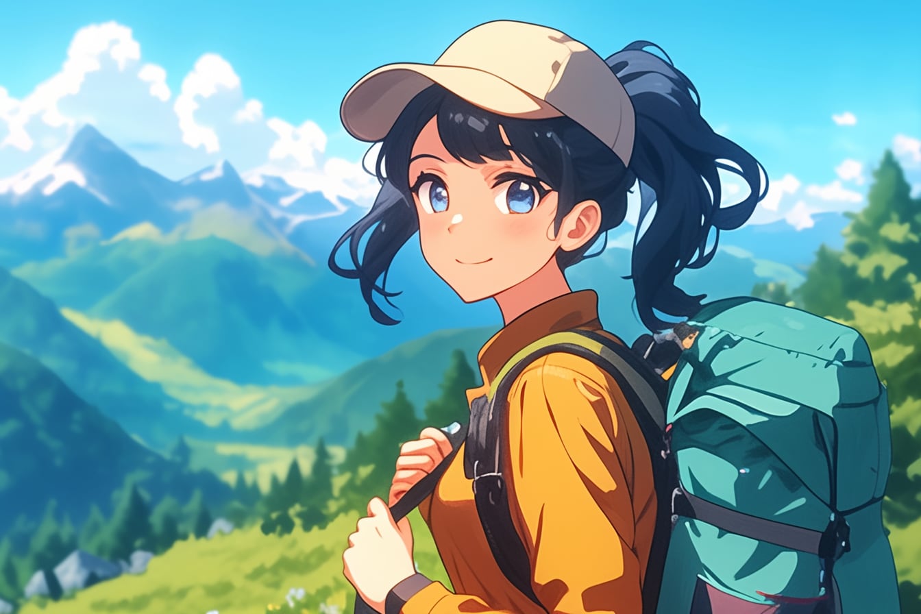 旅する少女94 | の人気AIイラスト・グラビア