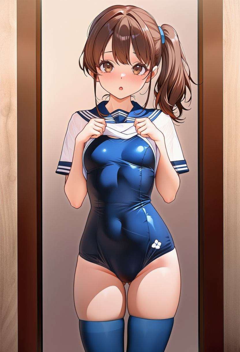 サイドポニー女子　セラスク