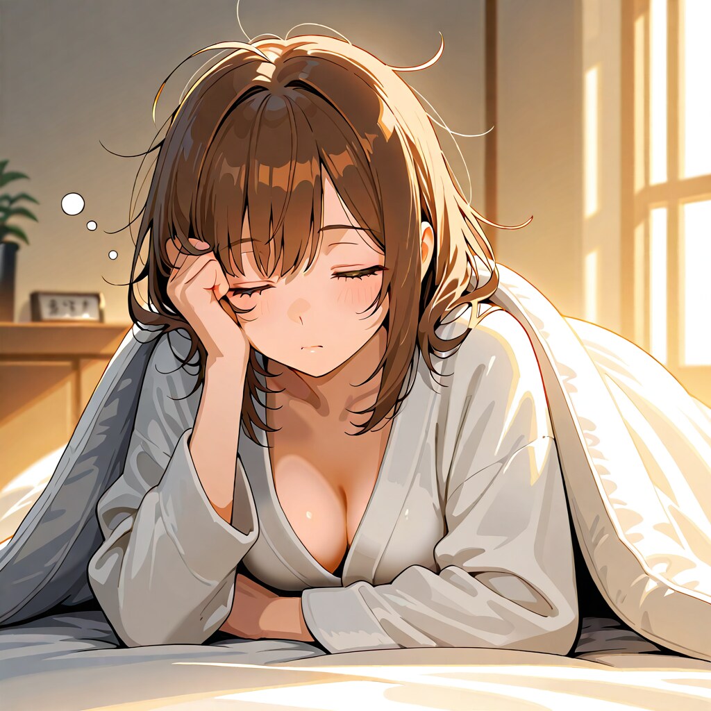 今日寒い、眠い