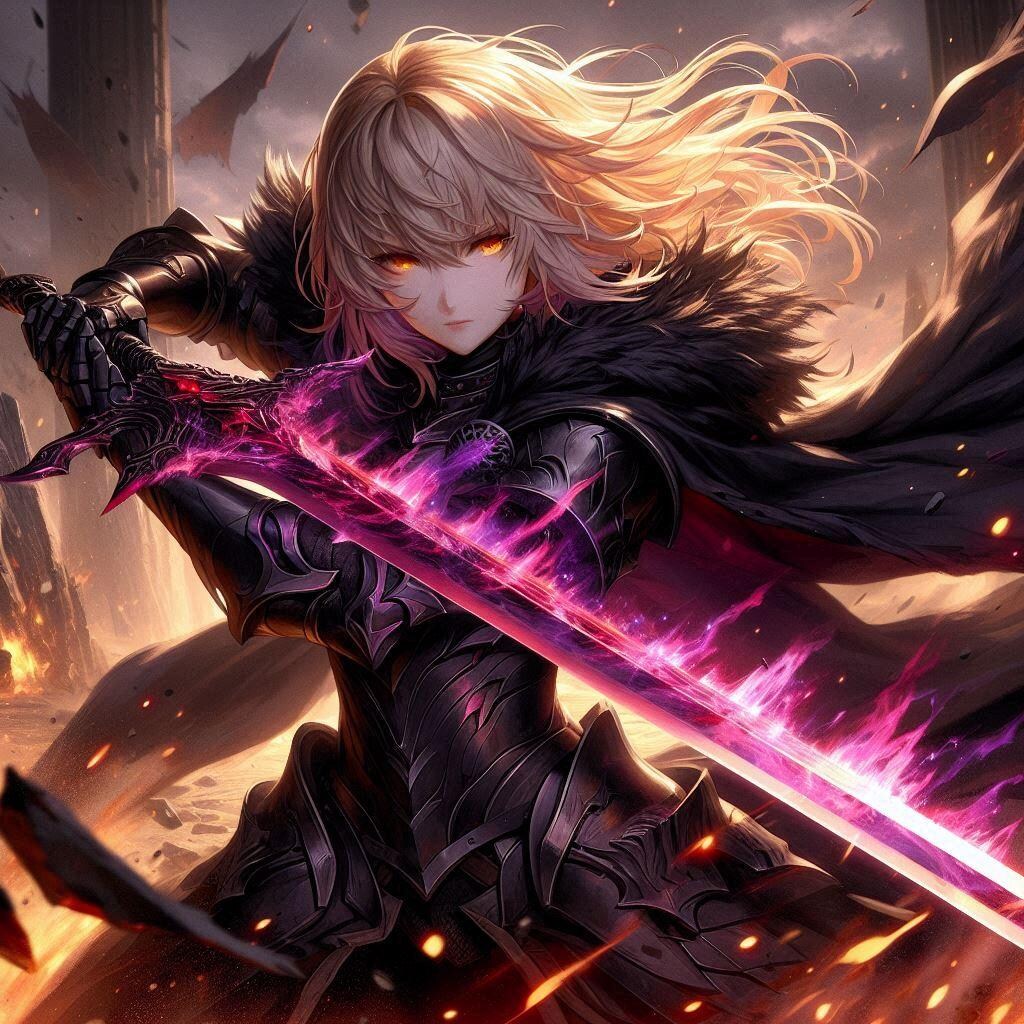 ブロンドの女騎士さん351