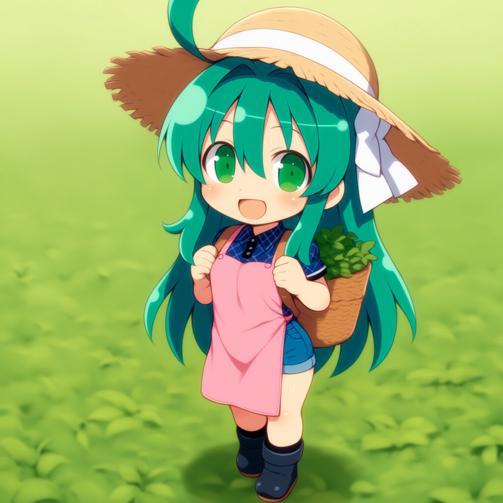 茶摘み日輪