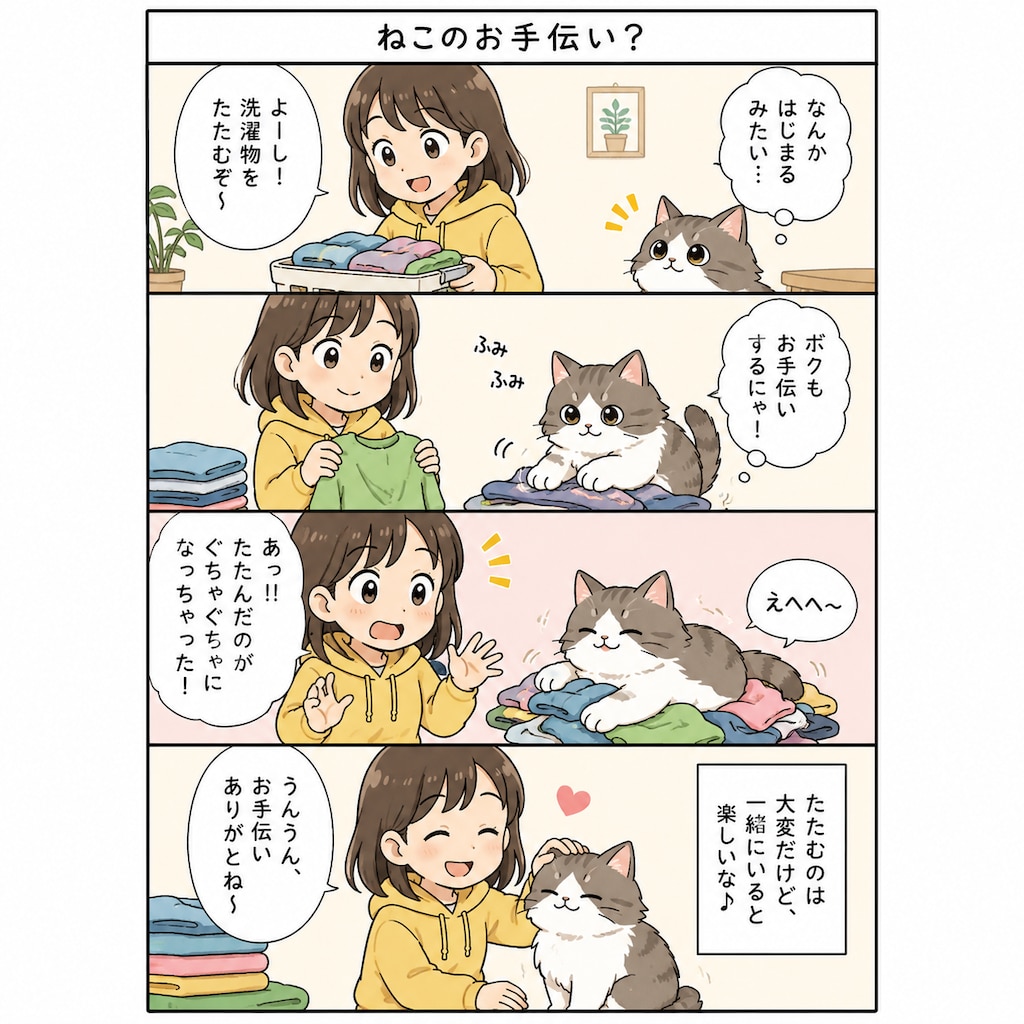 癒され4コマ