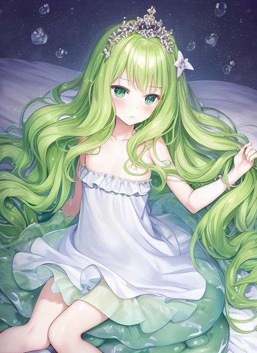 あまり触らないで、体が戻っちゃうから