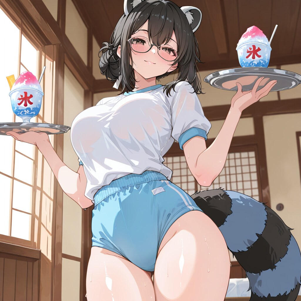 少しでも涼しくなるように