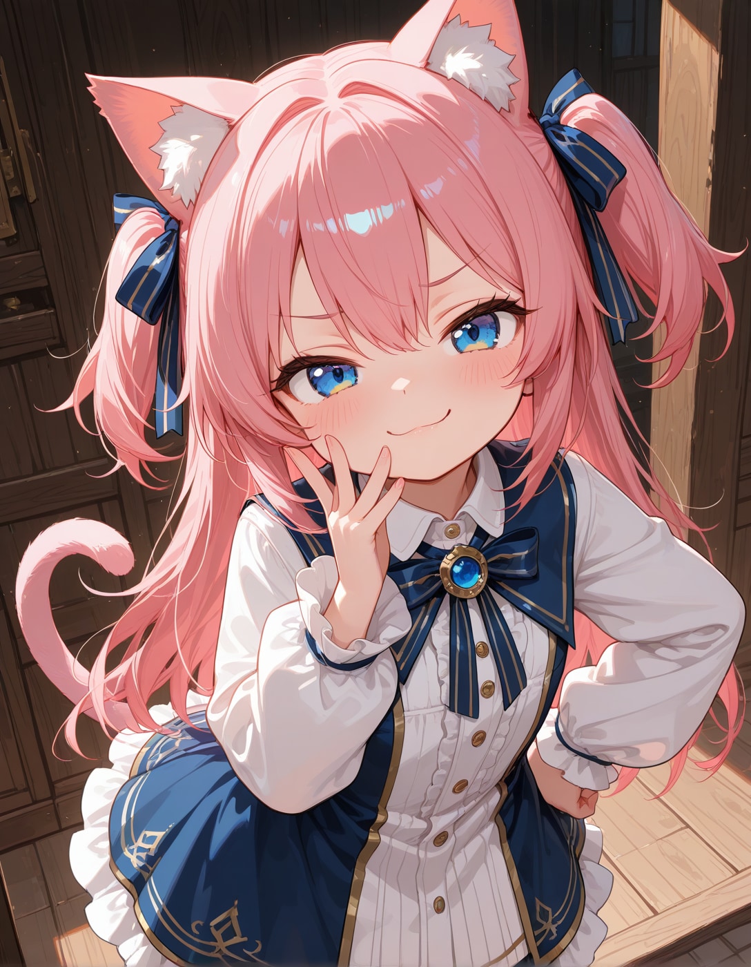 ピンクの猫耳ロリ〜メスガキ風〜(∩´∀`∩)💕