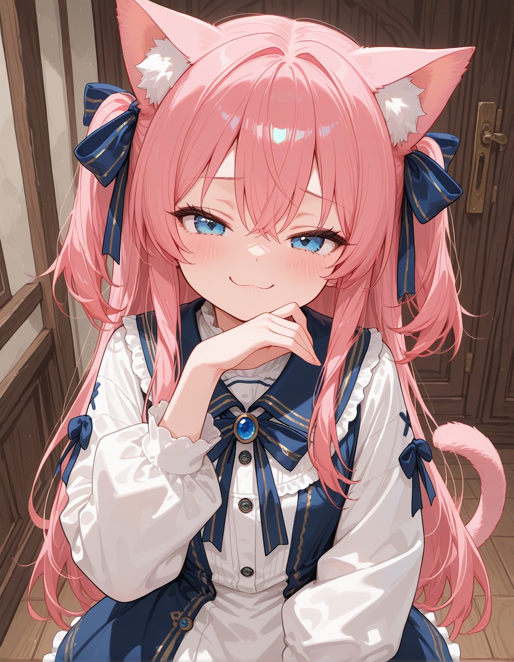 ピンクの猫耳ロリ〜メスガキ風〜(∩´∀`∩)💕