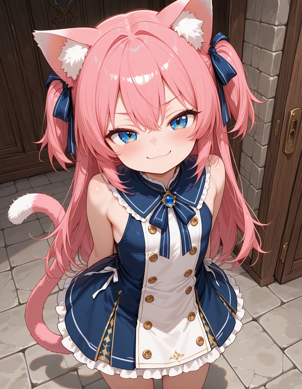 ピンクの猫耳ロリ〜メスガキ風〜(∩´∀`∩)💕