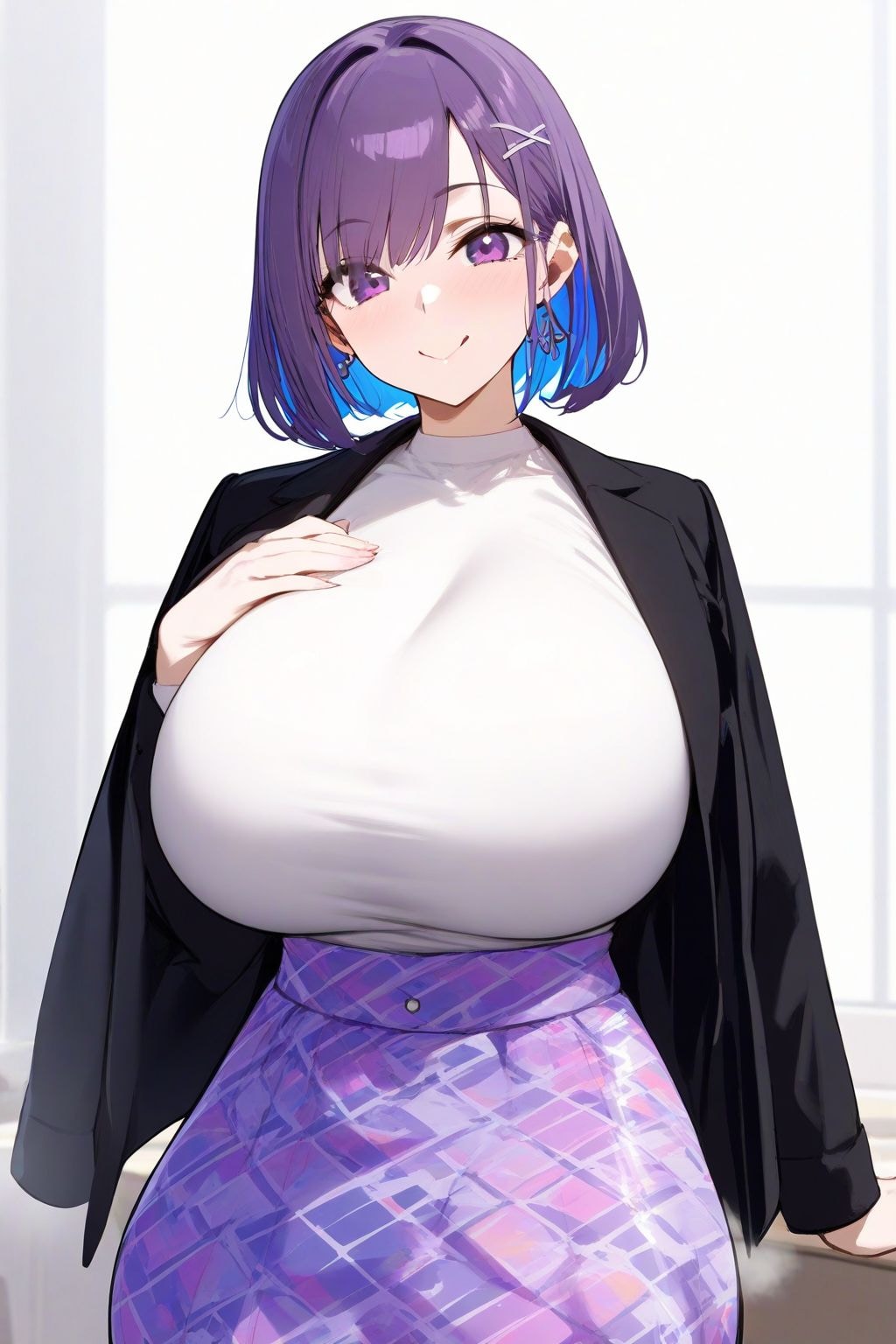 スーパー美魔女な紫髪ちゃん