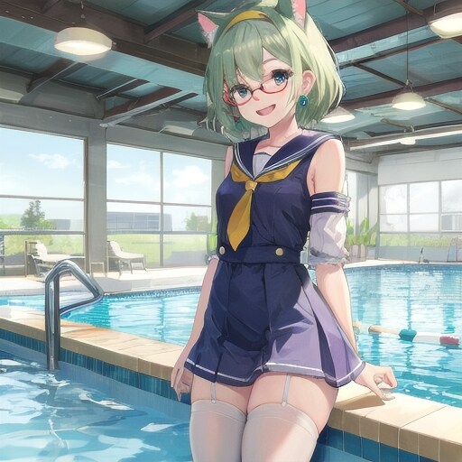 かわいい女子高生 | の人気AIイラスト・グラビア