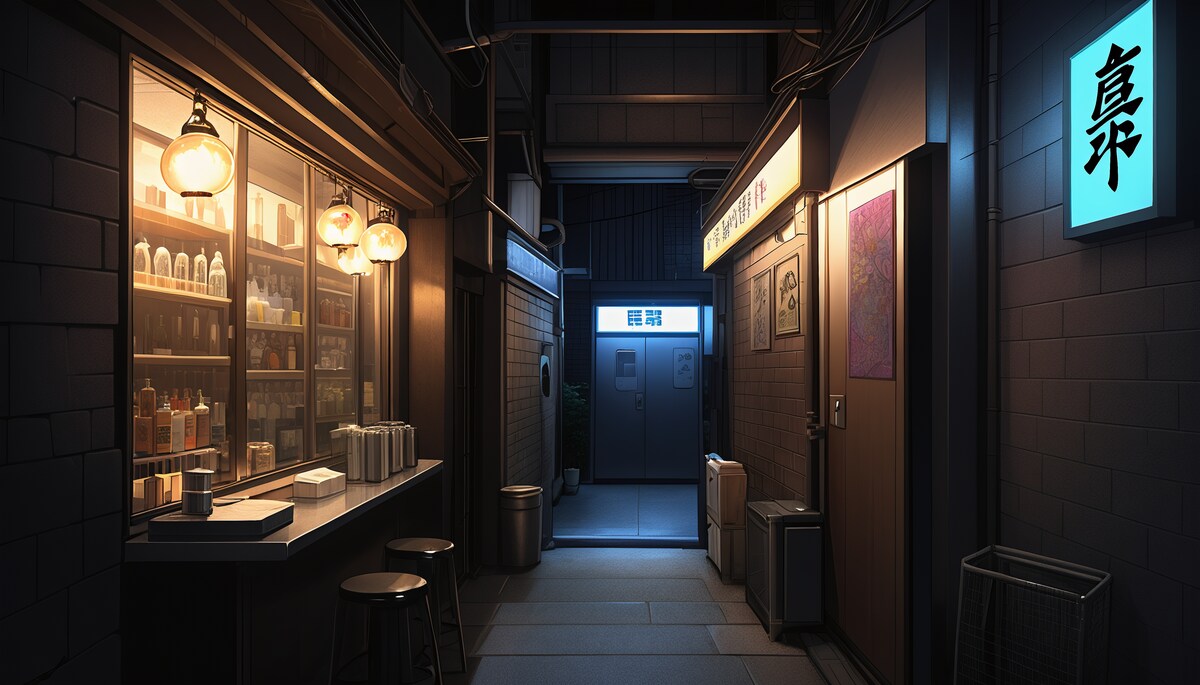 バー「梟」 | の人気AIイラスト・グラビア