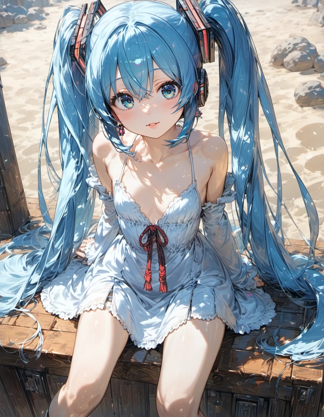 Azure Twin Tails