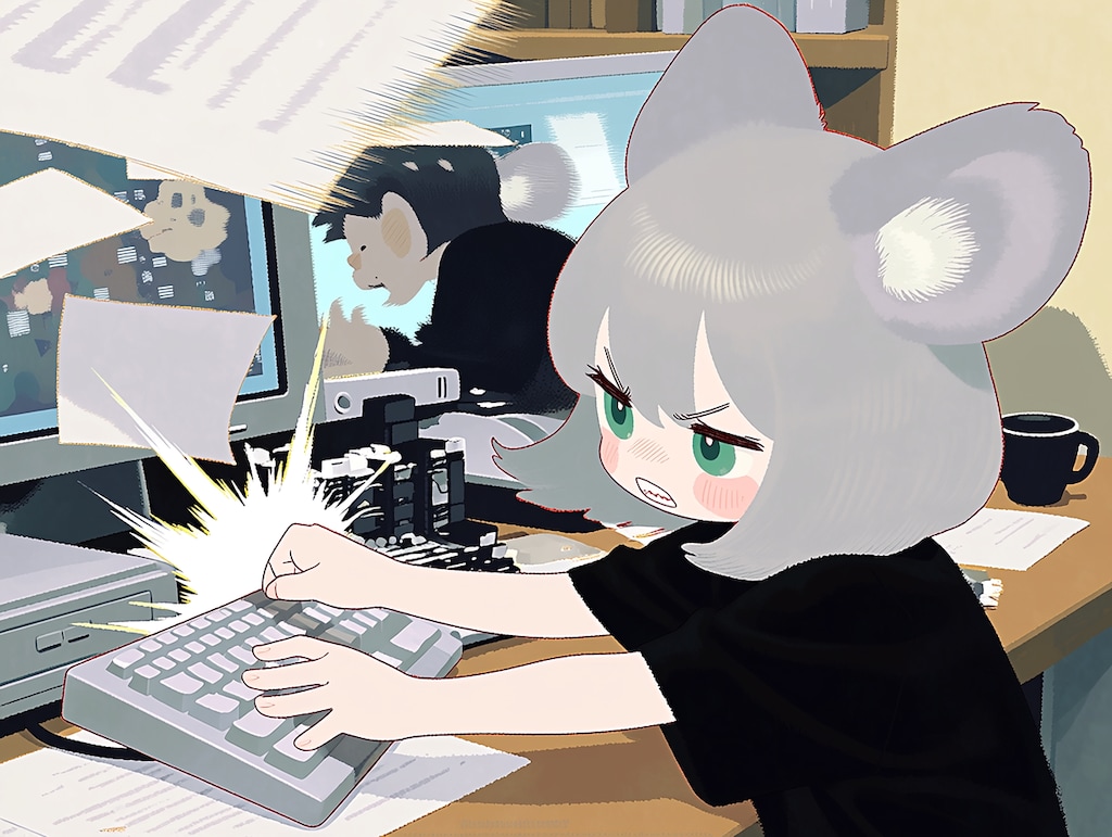 やってられっかー！こんちくしょー！