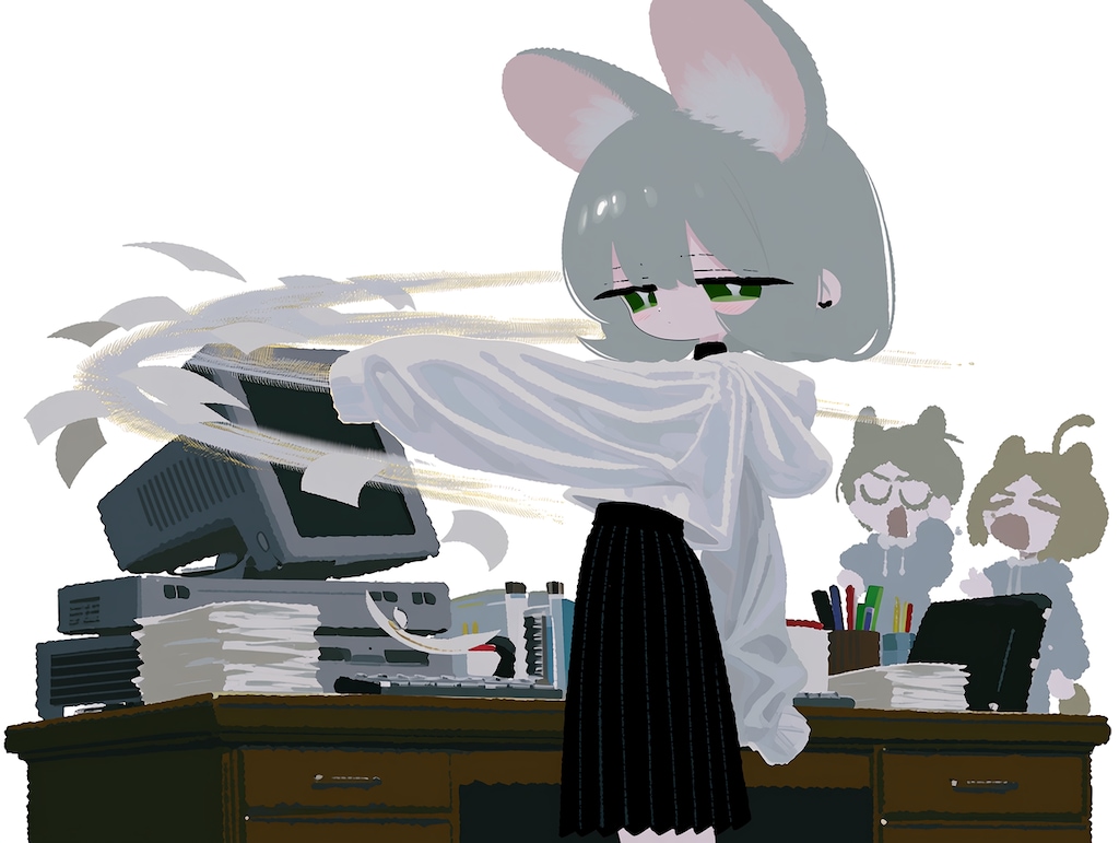 やってられっかー！こんちくしょー！