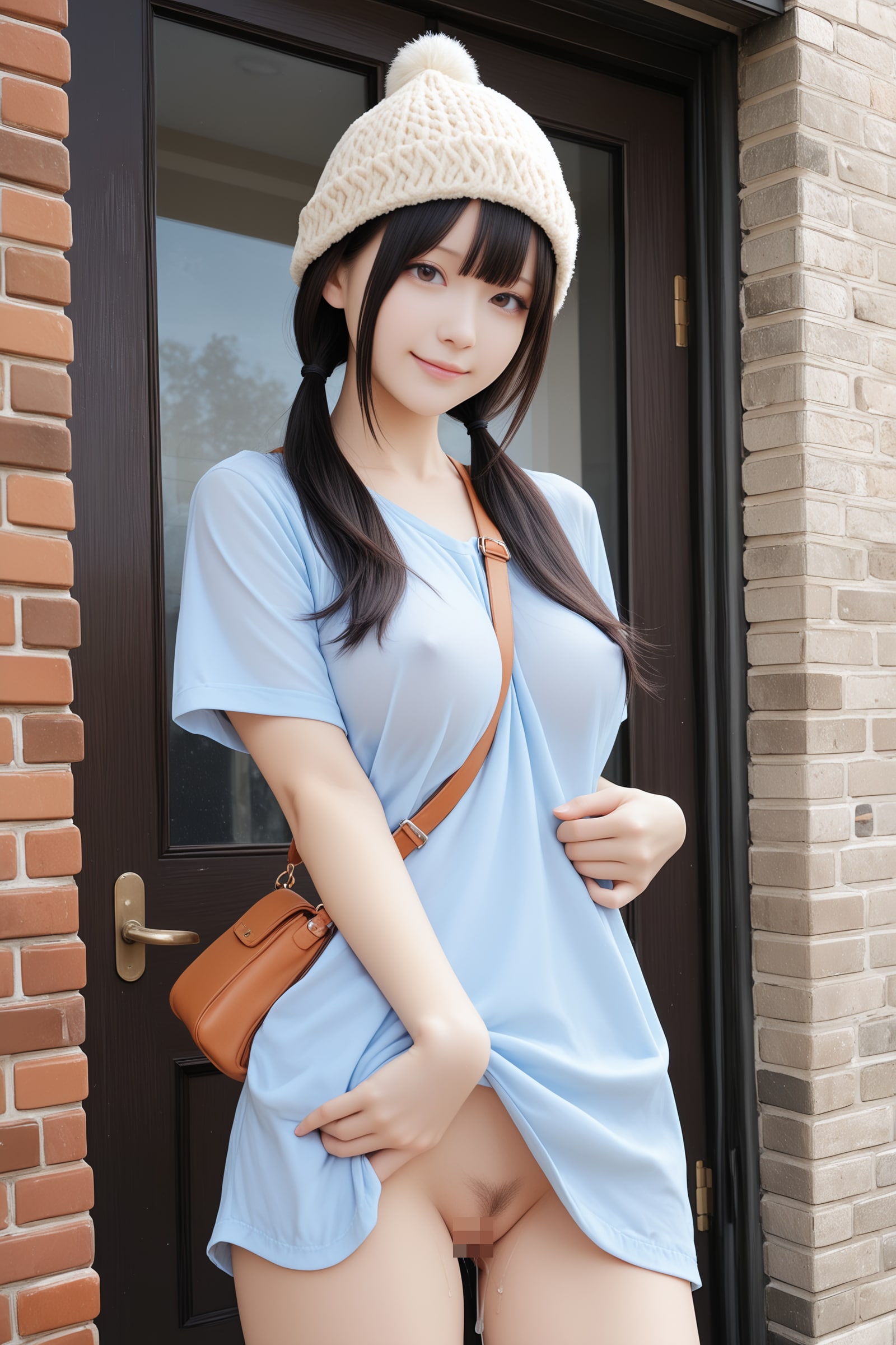 「今日は穿いてないよ…♡」