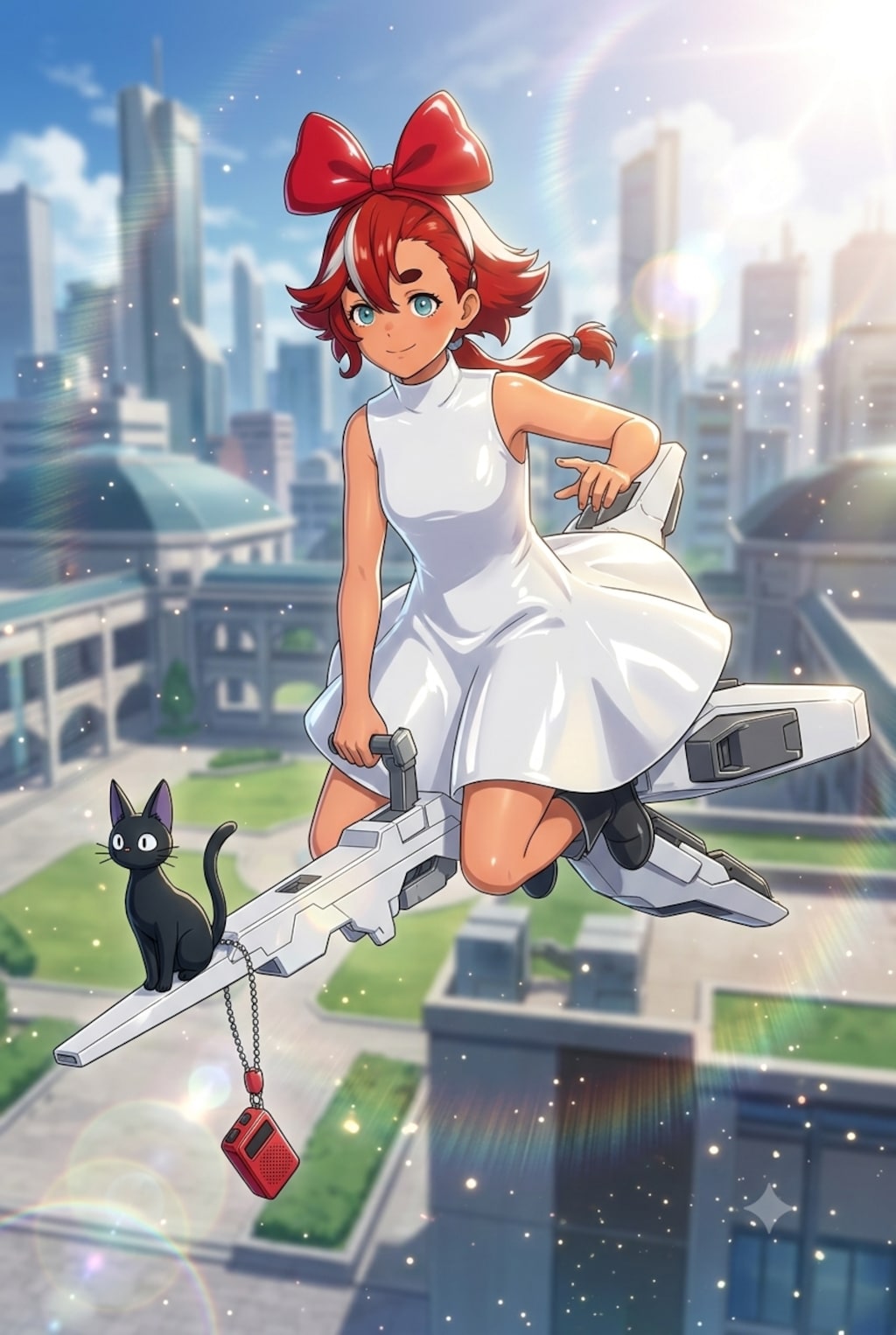 ガンダム水星の魔女　魔女の宅急便