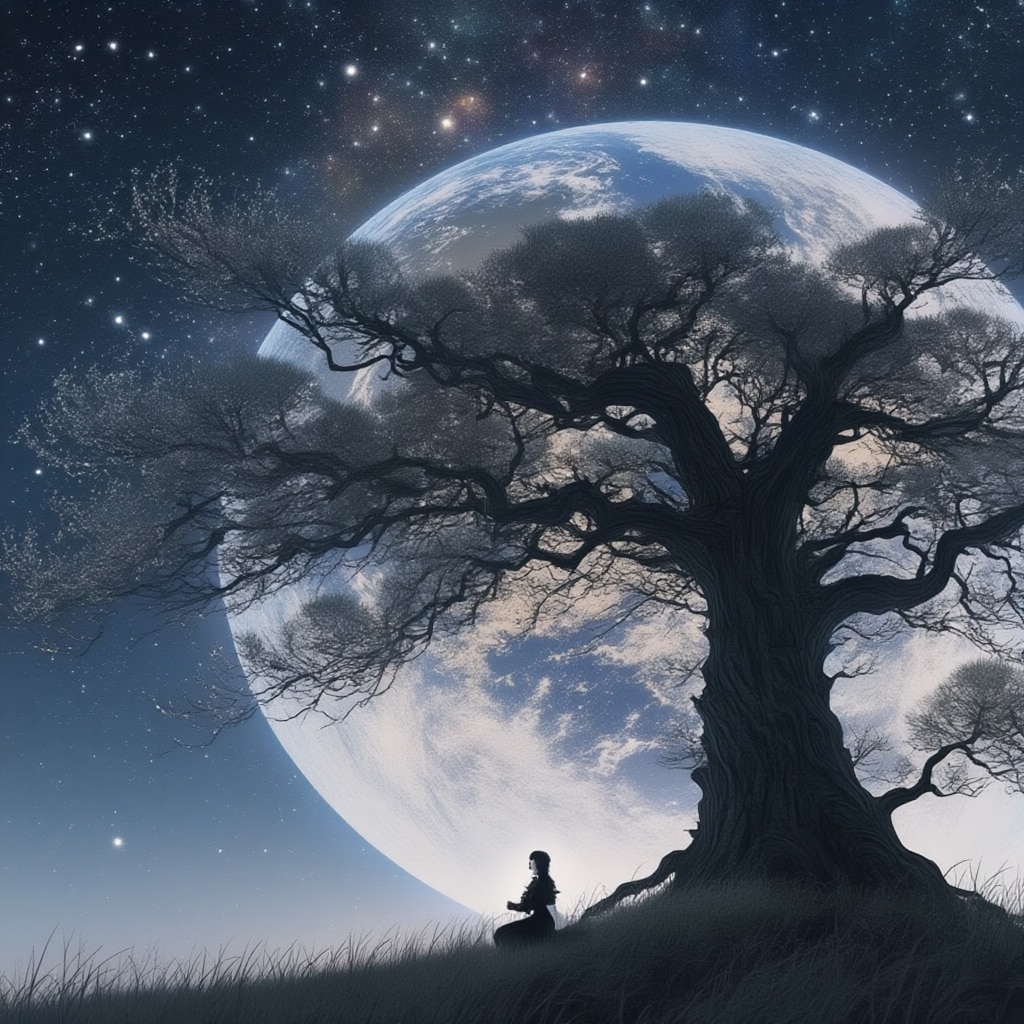 母なる惑星と大樹