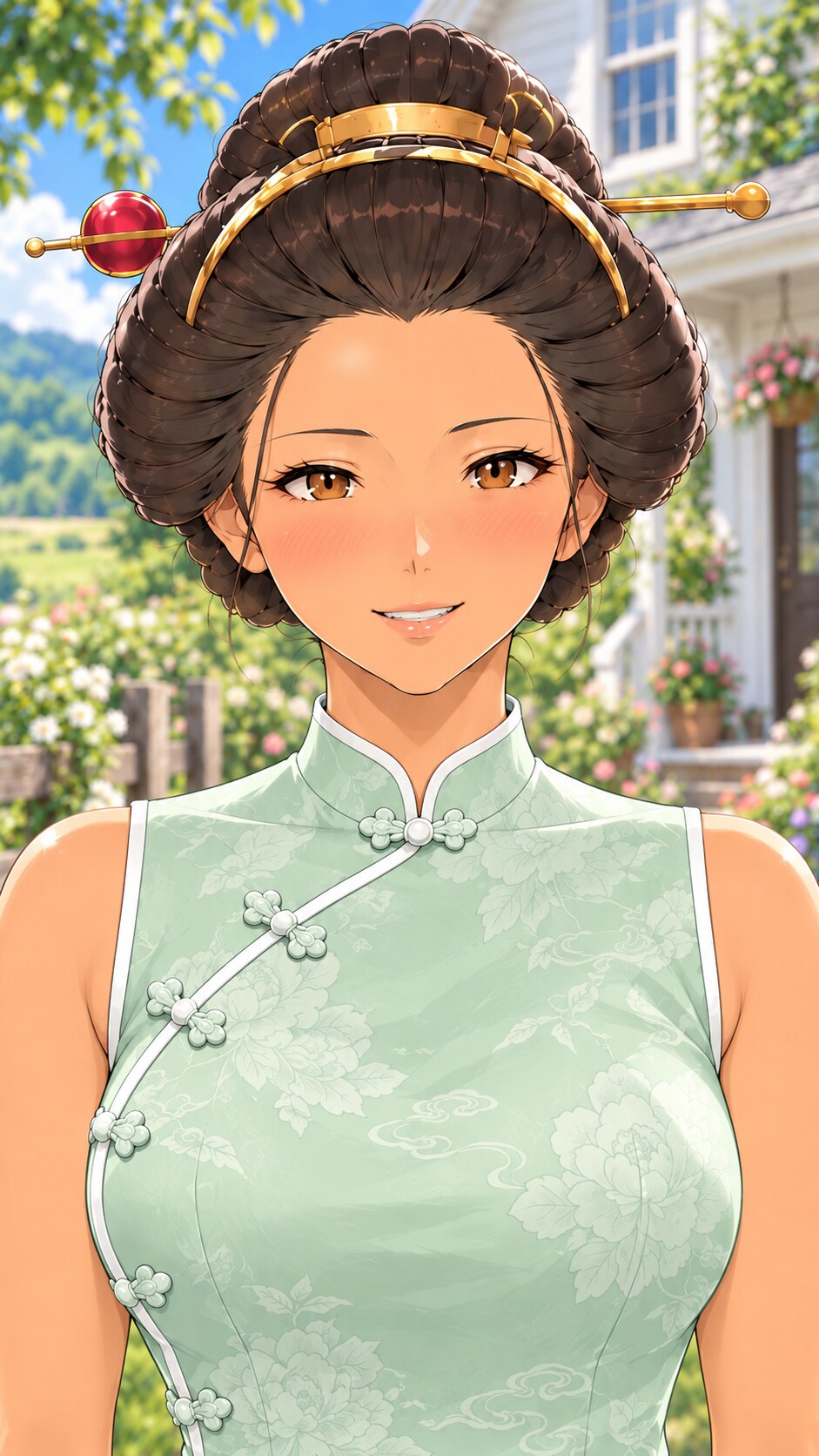笑顔 | の人気AIイラスト・グラビア