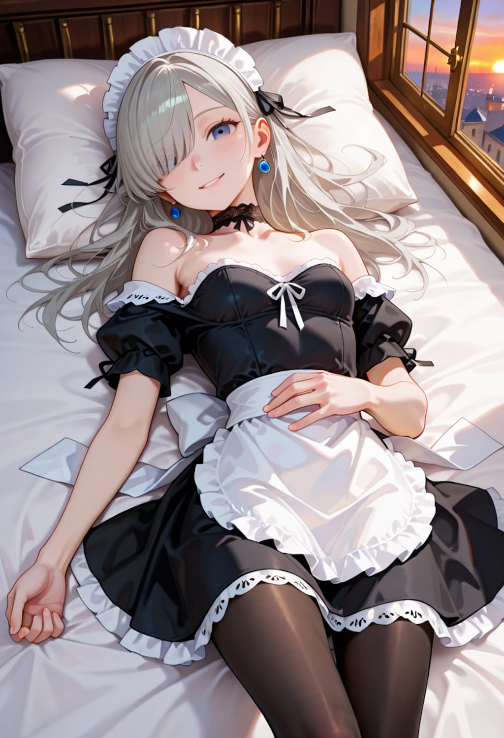 由璃亜 Maid Costume (6)