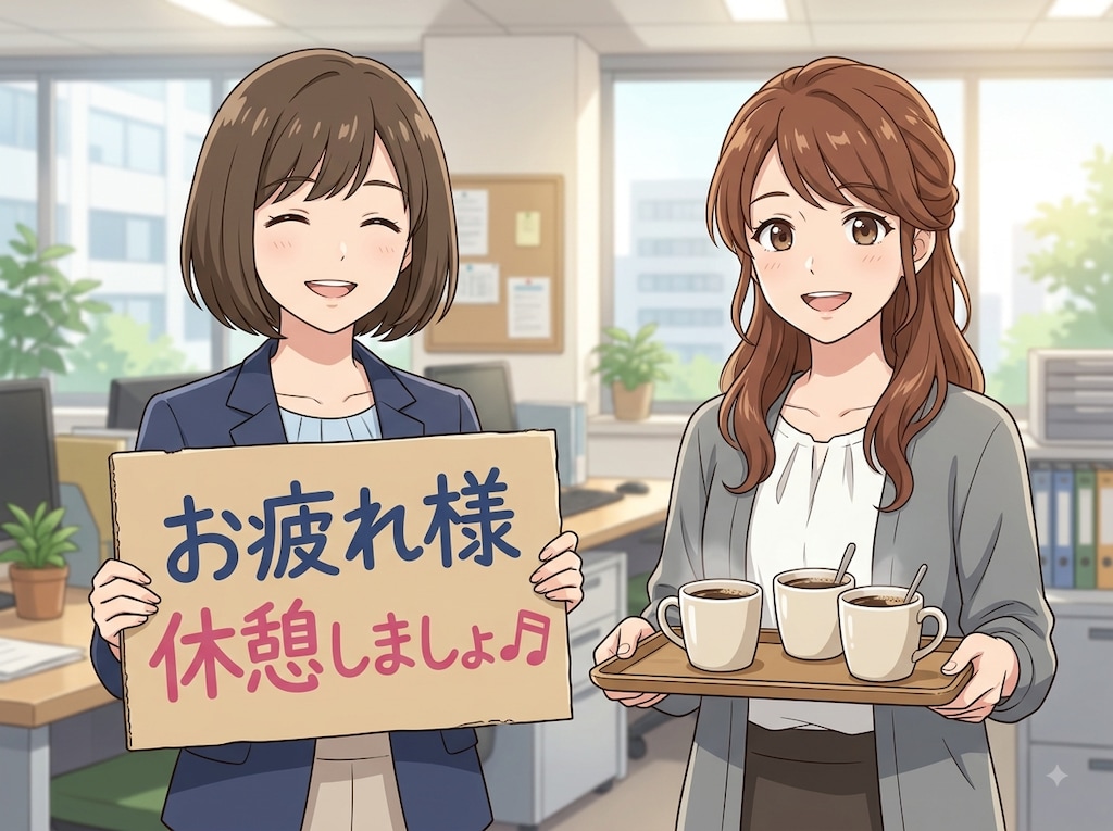 お疲れ様〜♬