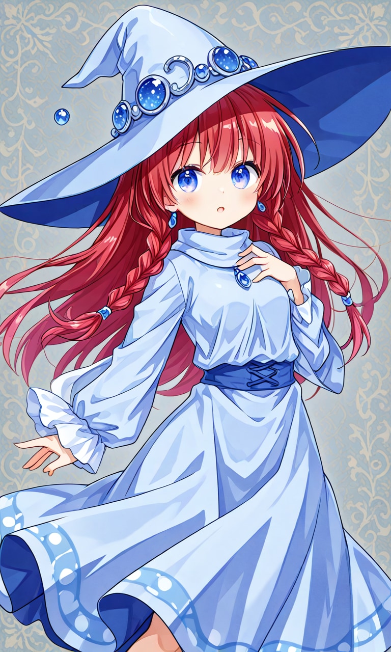 水属性の魔女（見習い） | の人気AIイラスト・グラビア