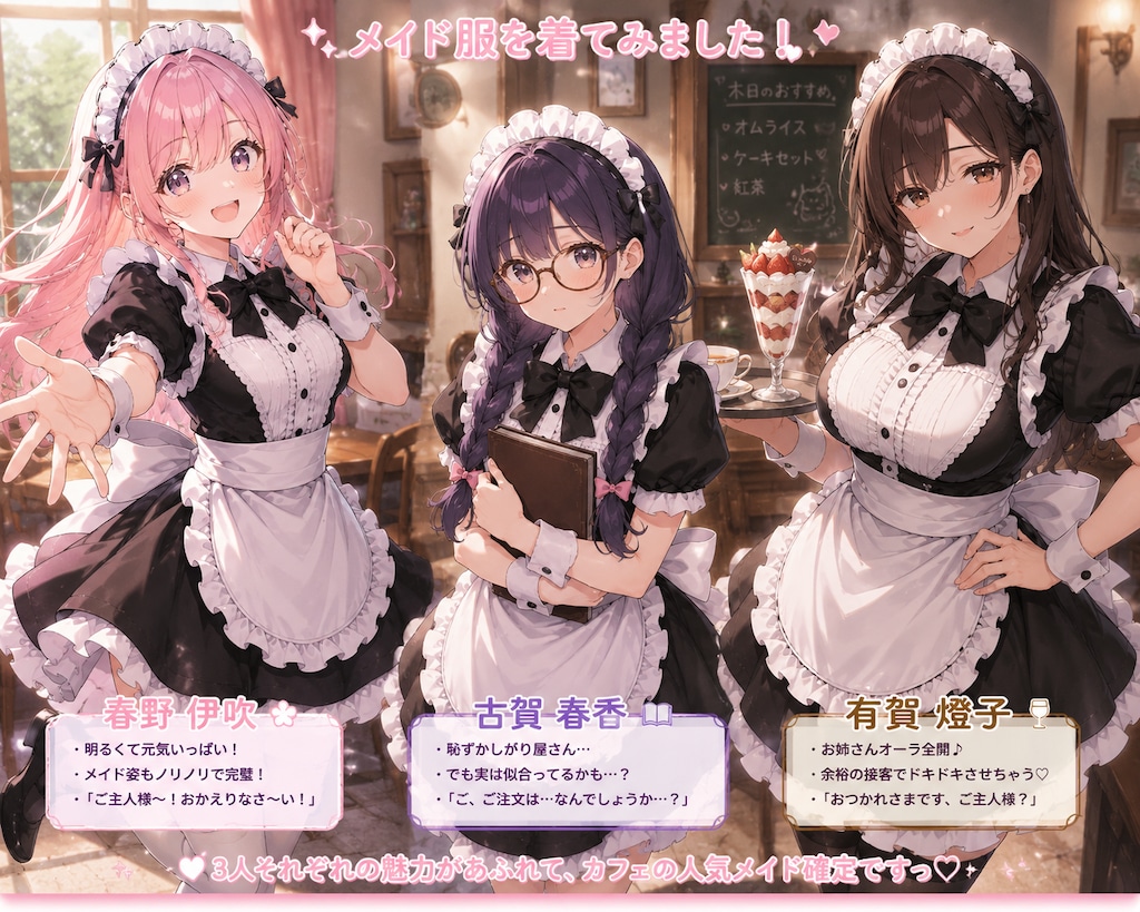 メイド服を着せたくて