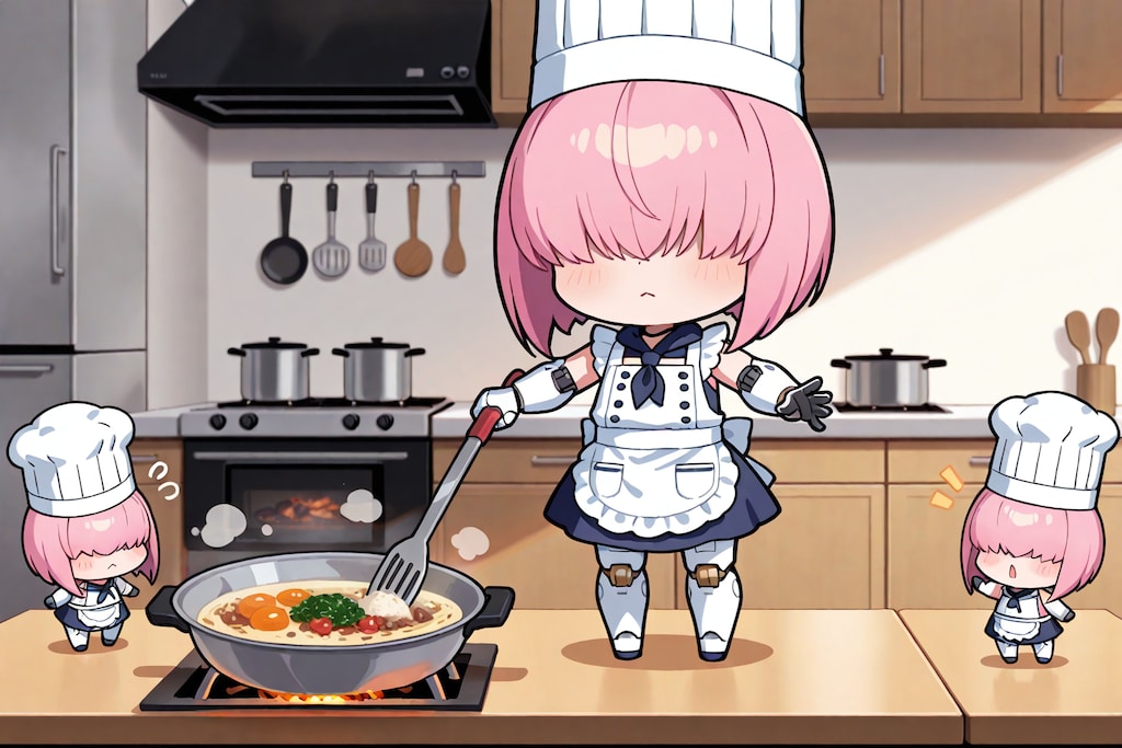 エスニック料理作るヨー