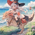 ドラゴンとウィッチ少女 2枚目