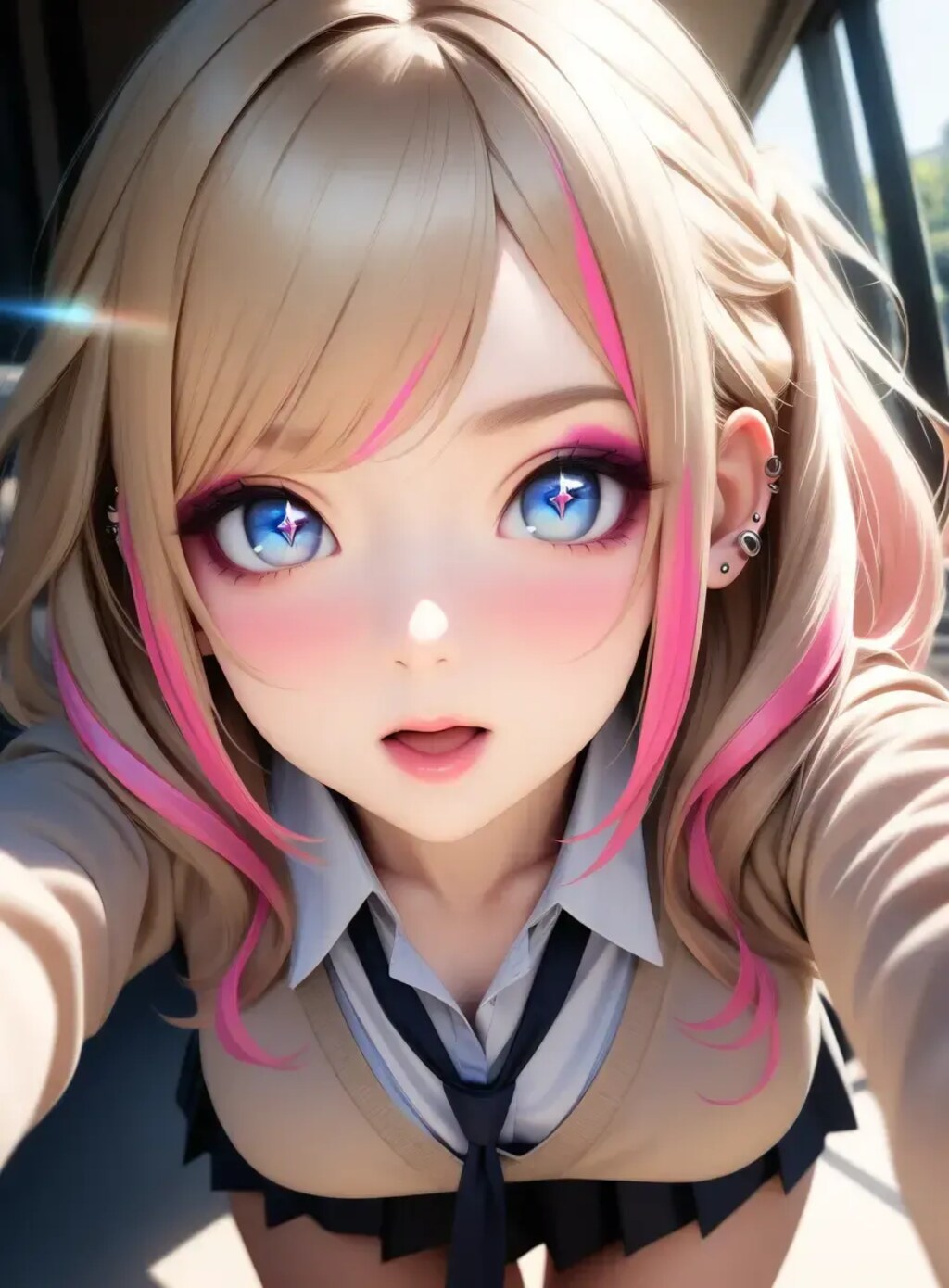 キスしちゃうぞ？3メッシュ実験