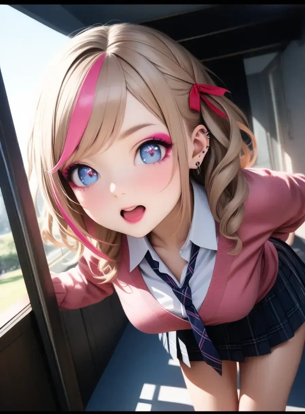 キスしちゃうぞ？3メッシュ実験