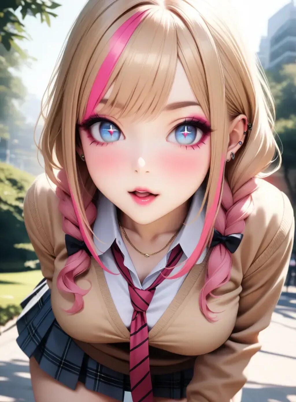 キスしちゃうぞ？3メッシュ実験