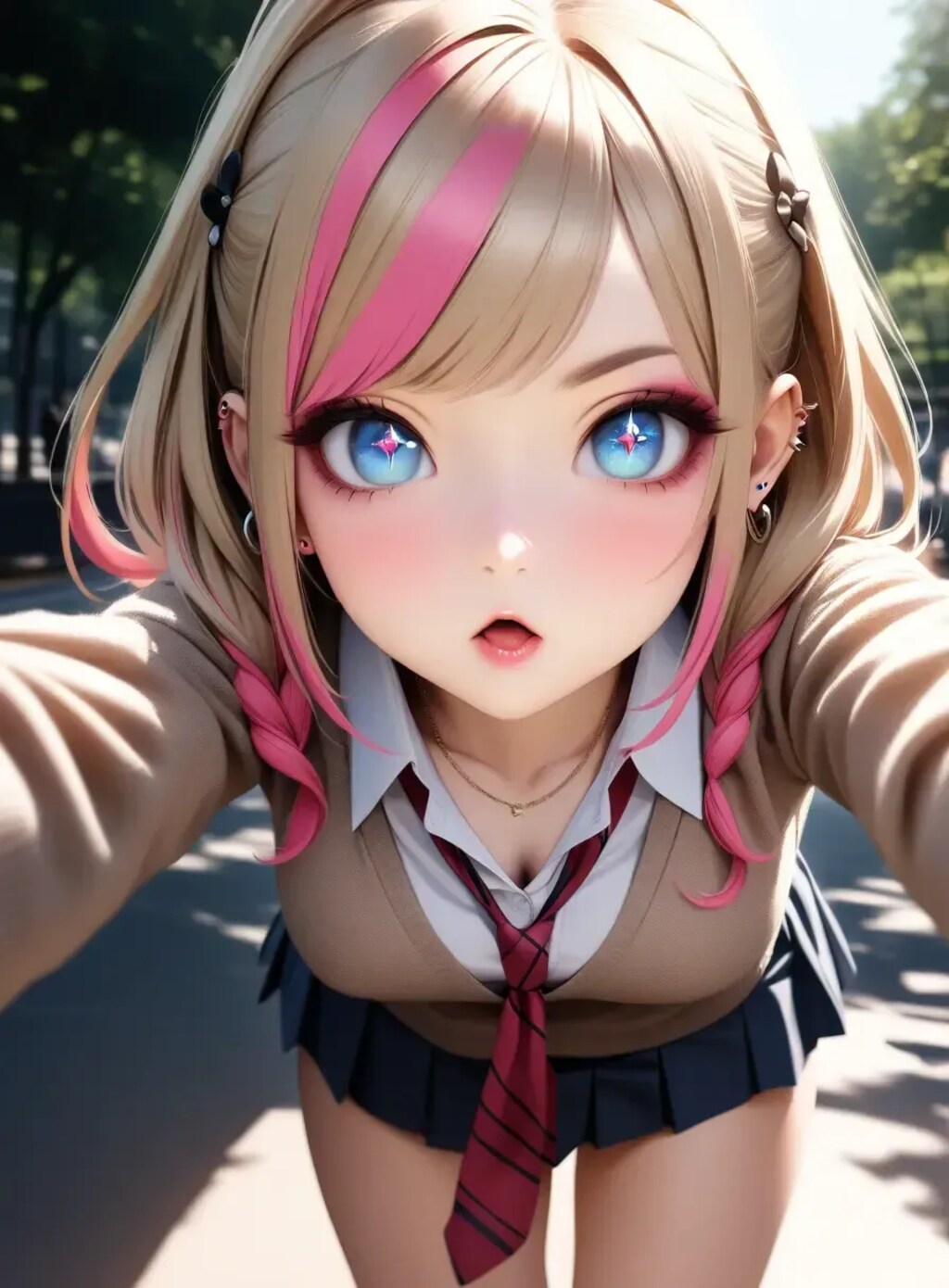 キスしちゃうぞ？3メッシュ実験