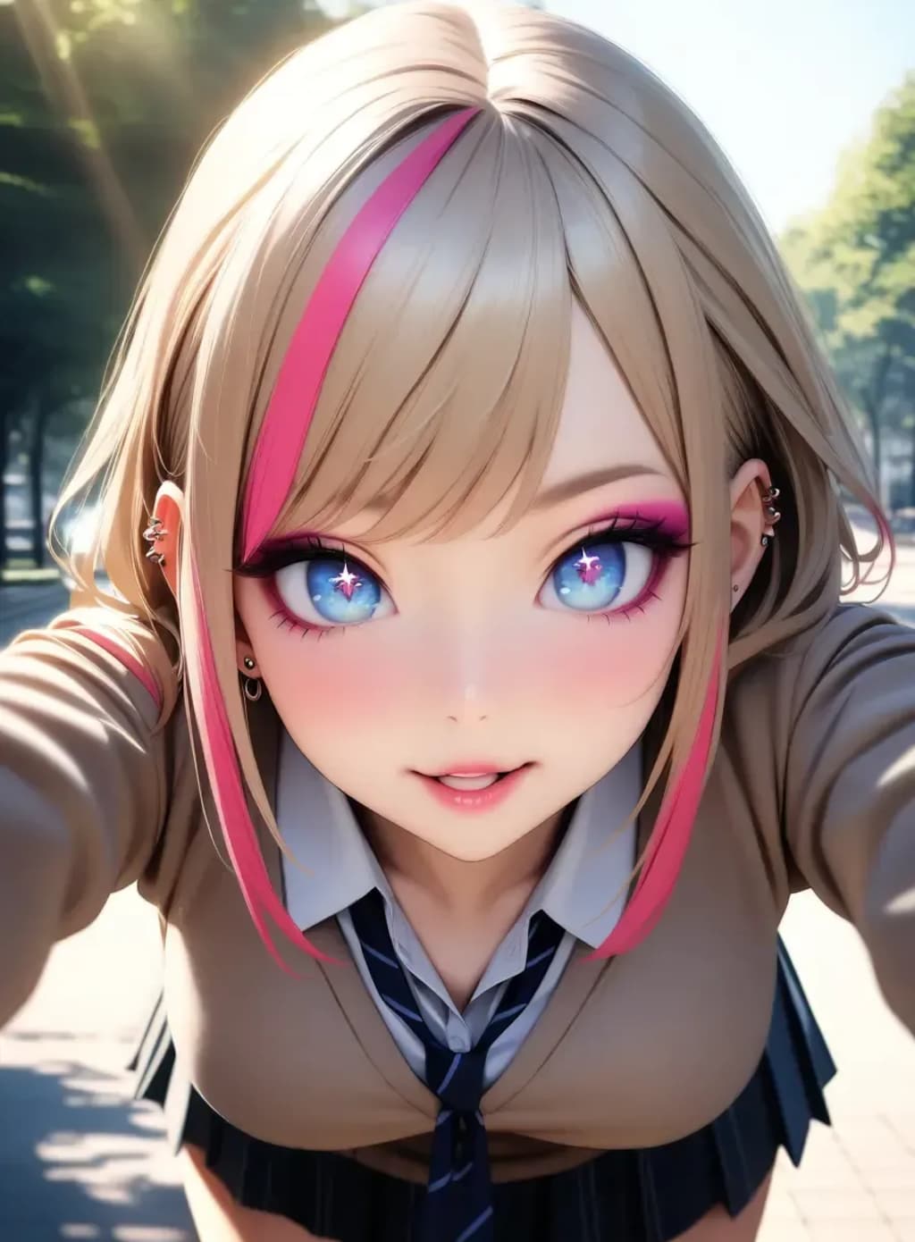 キスしちゃうぞ？3メッシュ実験